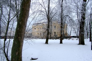 Die Villa Baltic in Kühlungsborn West im Winter